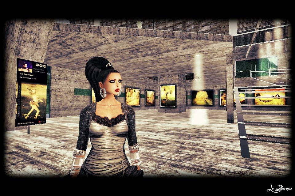 Exposition virtuelle sur Second Life